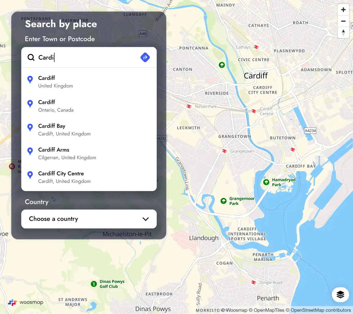 Address autocomplete