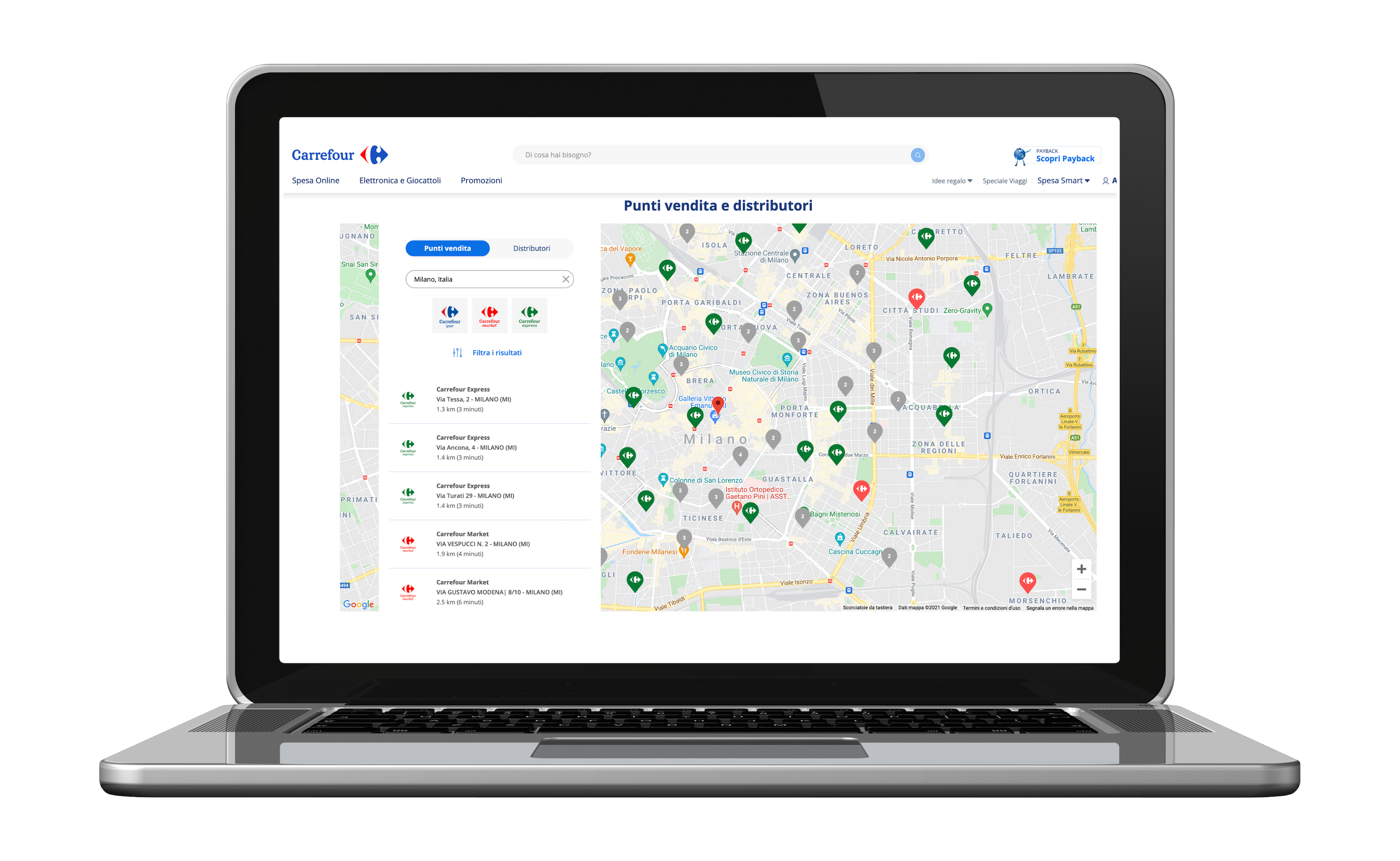 Carrefour Store Locator