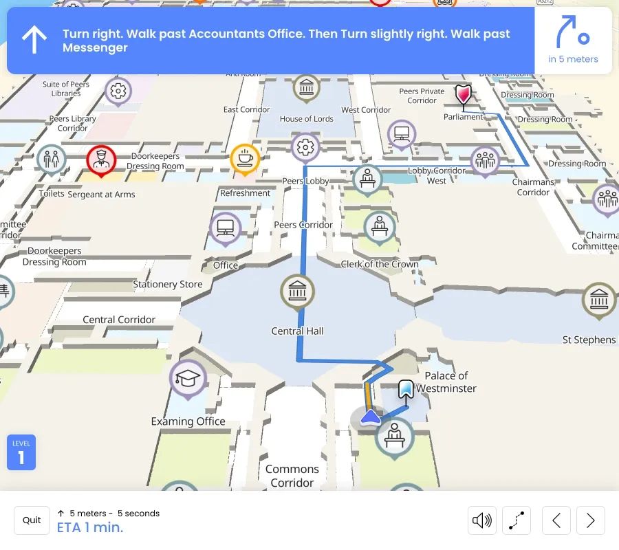 Cartographier et naviguer dans un lieu indoor avec Woosmap Indoor API