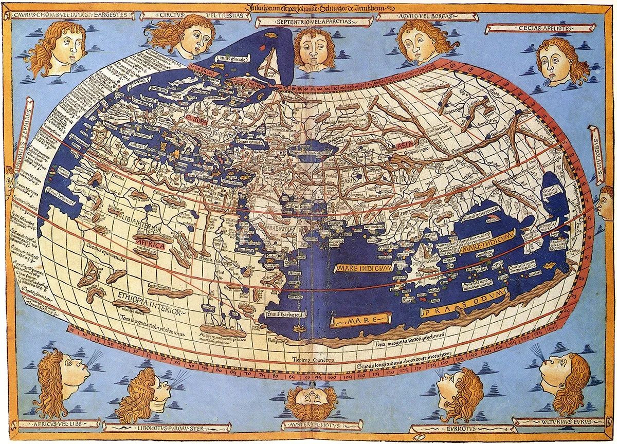 Claudius Ptolémée - Carte du monde