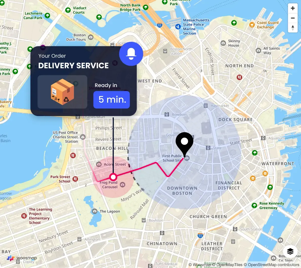 SDK Woosmap Geofencing