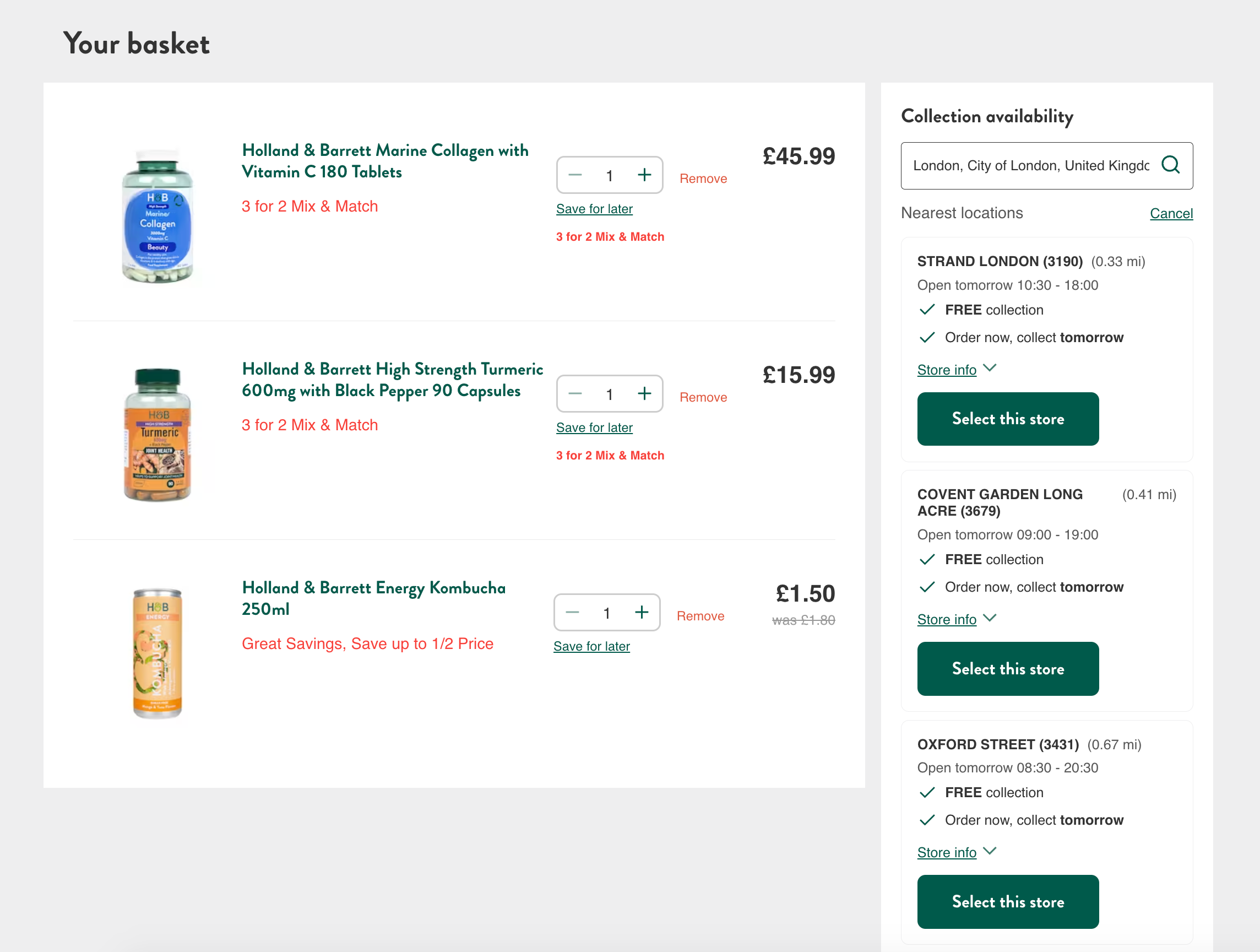 Holland & Barrett