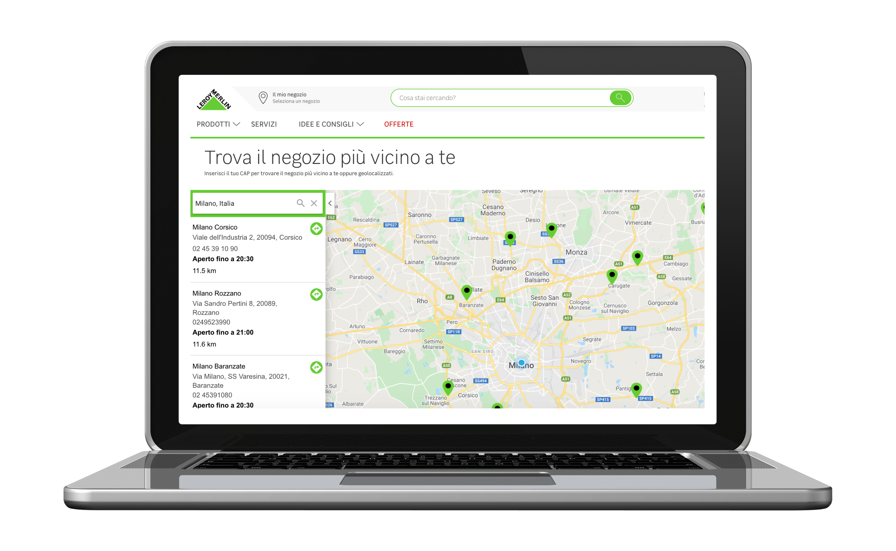 Leroy Merlin Store Locator