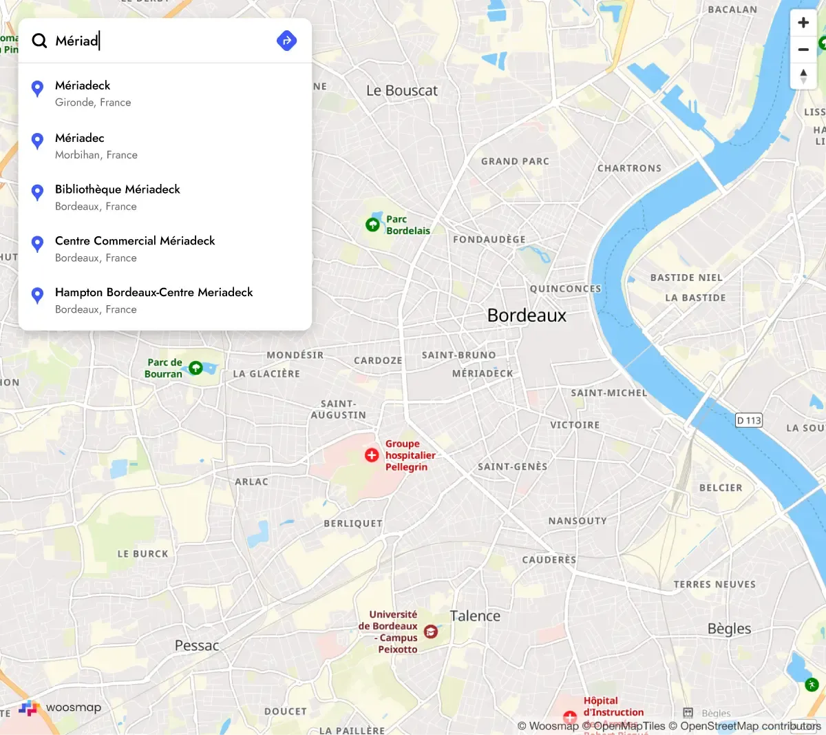 Woosmap Localities API