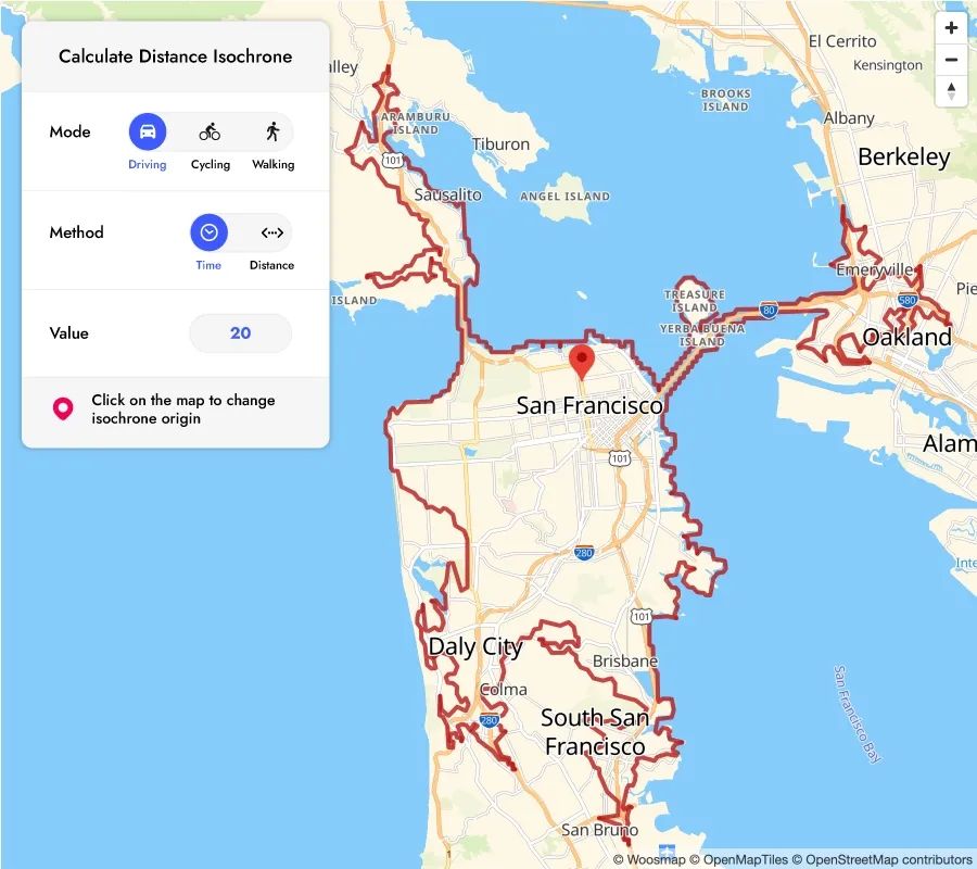 Accessibilité cartographique de précision