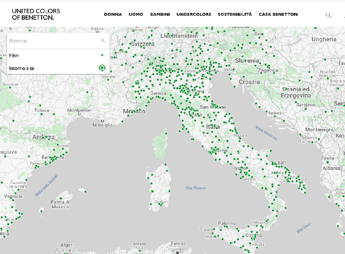 Cartographier des milliers de points