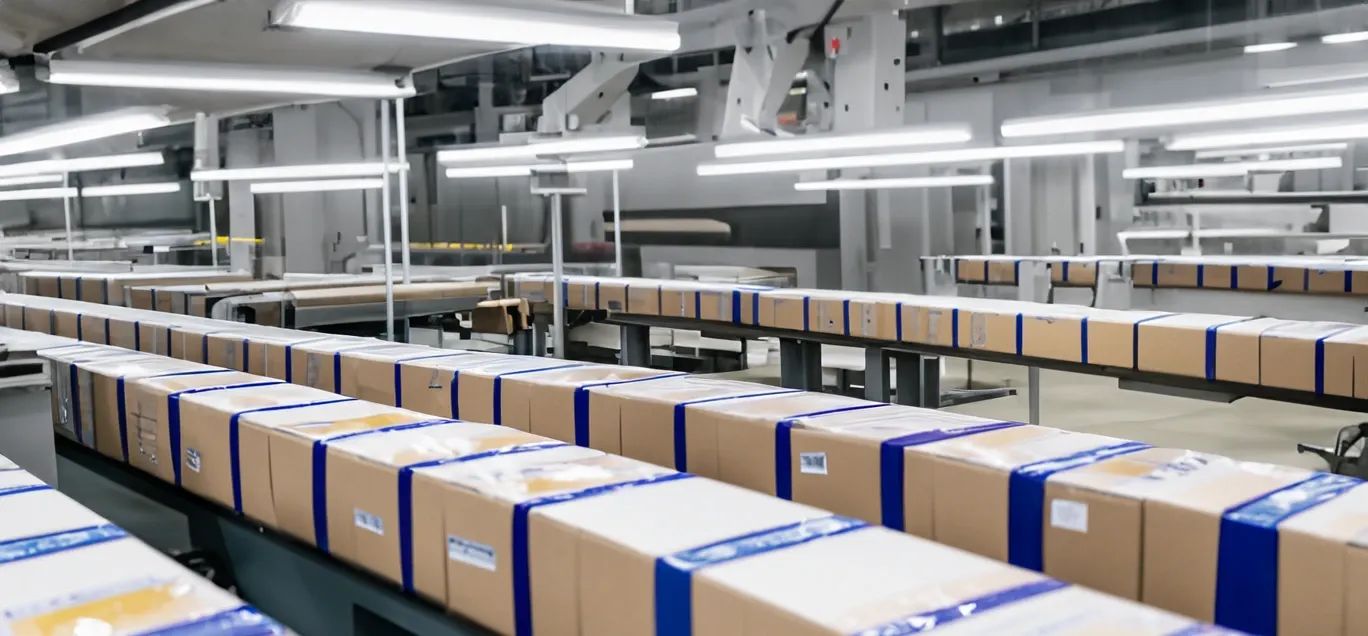 Centre logistique postal moderne