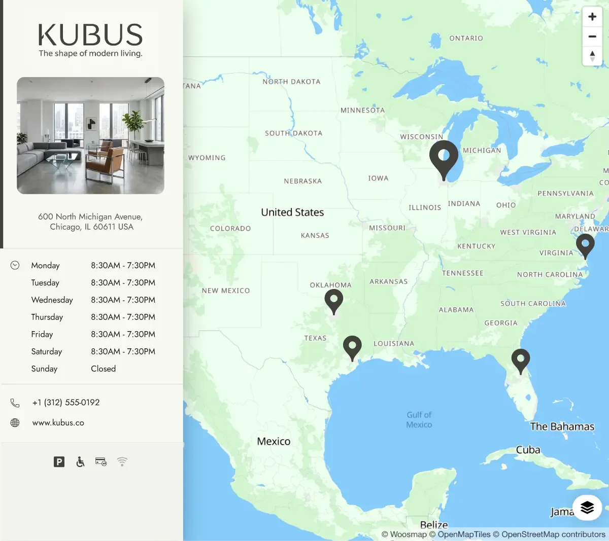 Rendez la découverte de lieux visuelle et fluide