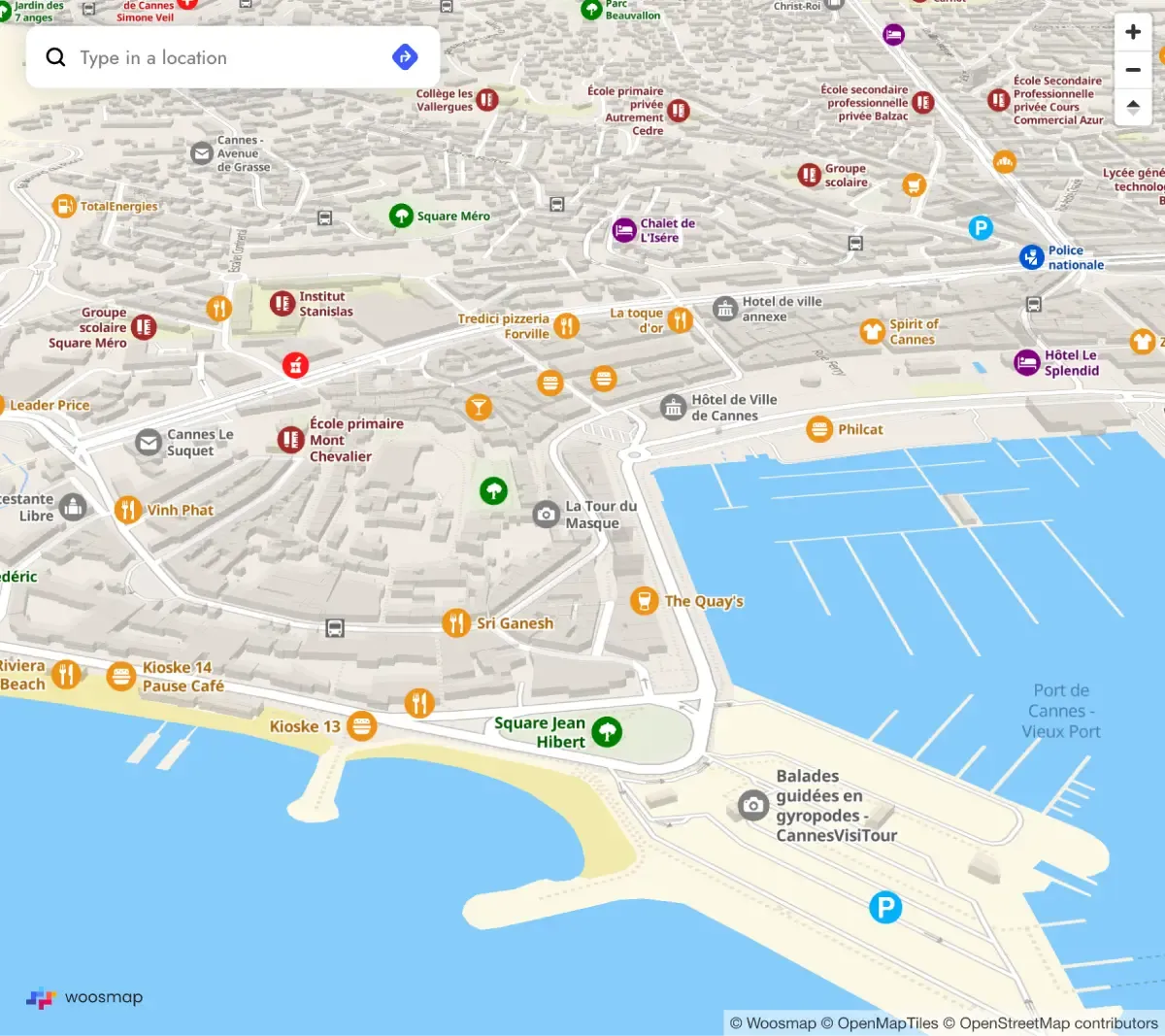 Woosmap Localities API Nearby