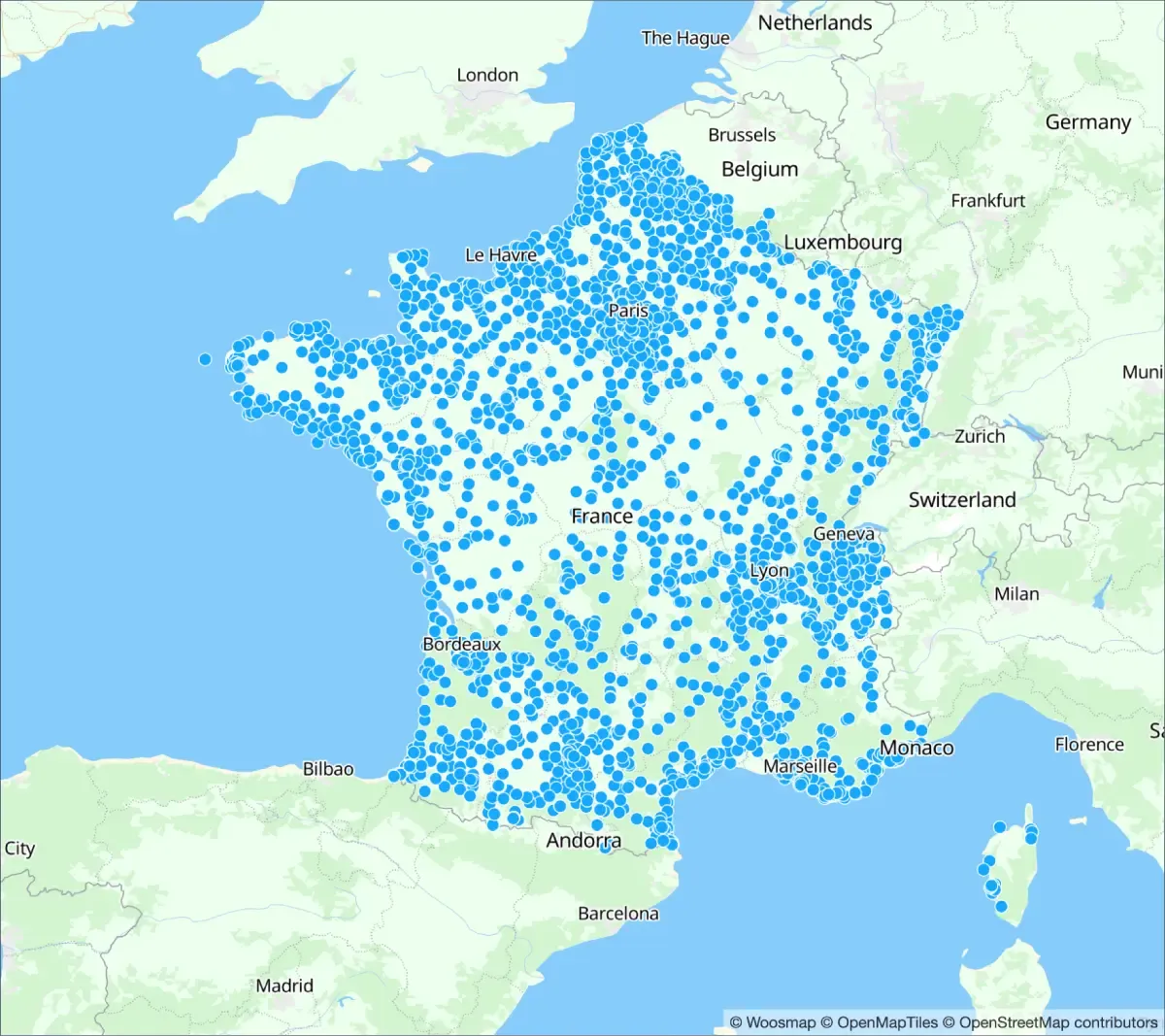 Woosmap Stores API