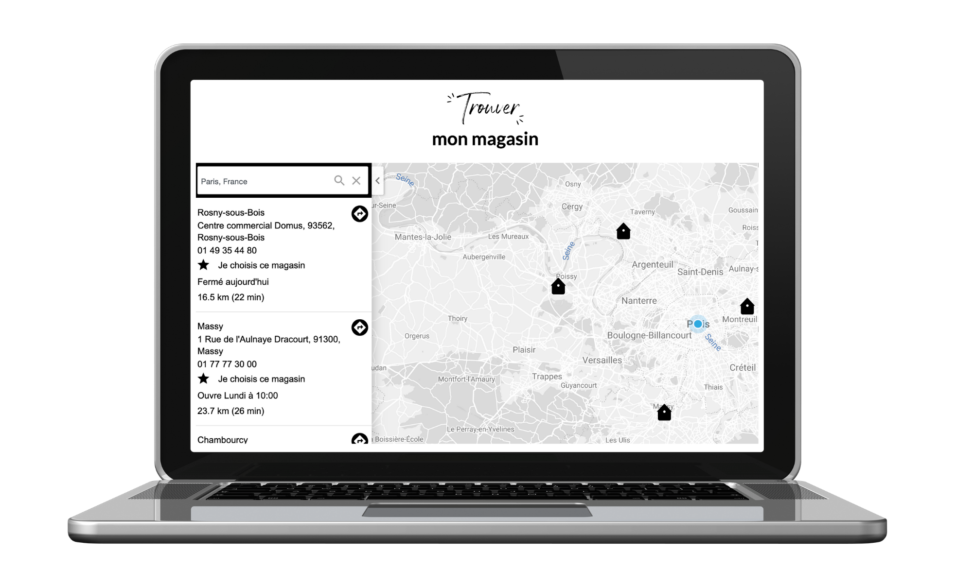 Store Locator Zôdio